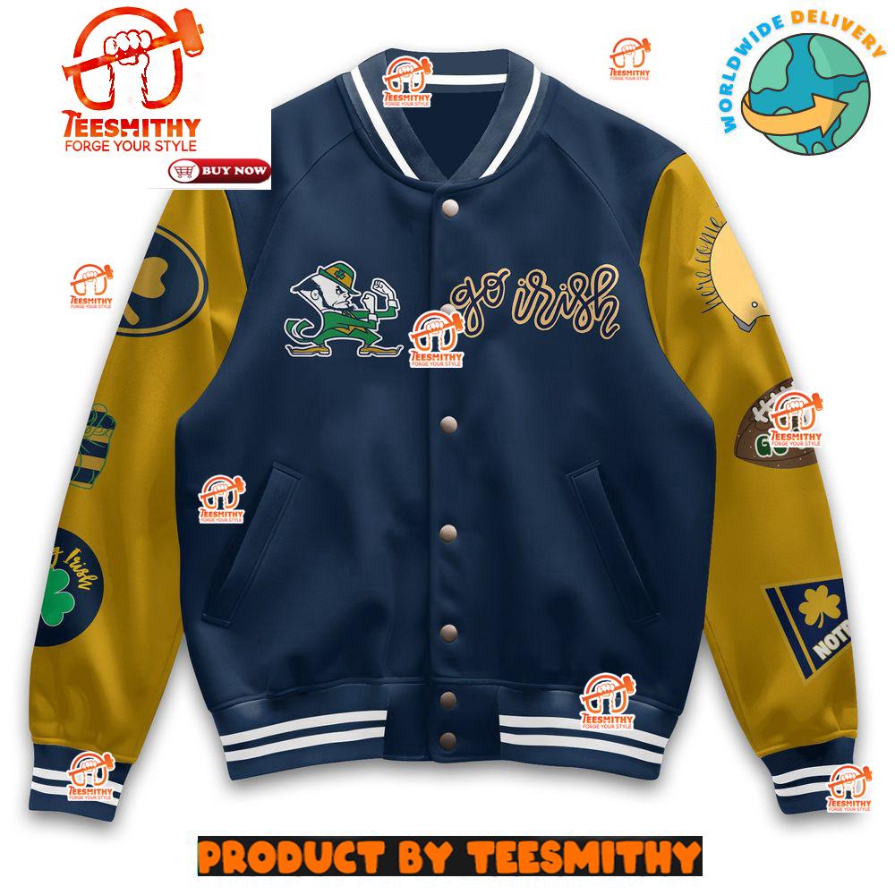 Notre Dame Fighting Irish 2025 National Championship Baseball Jacket