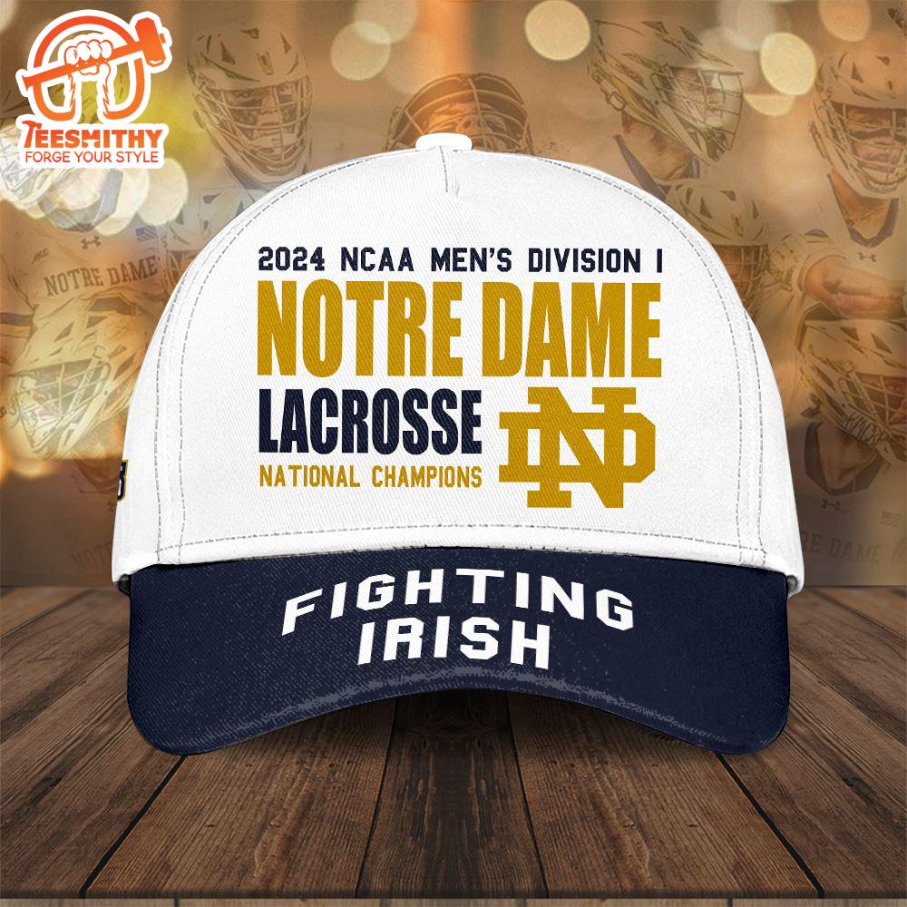 Notre Dame Fighting Irish Men’s Lacrosse Classic Cap Gift Christmas For Fans