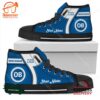 Odense Boldklub Personalized High Top Canvas Shoes