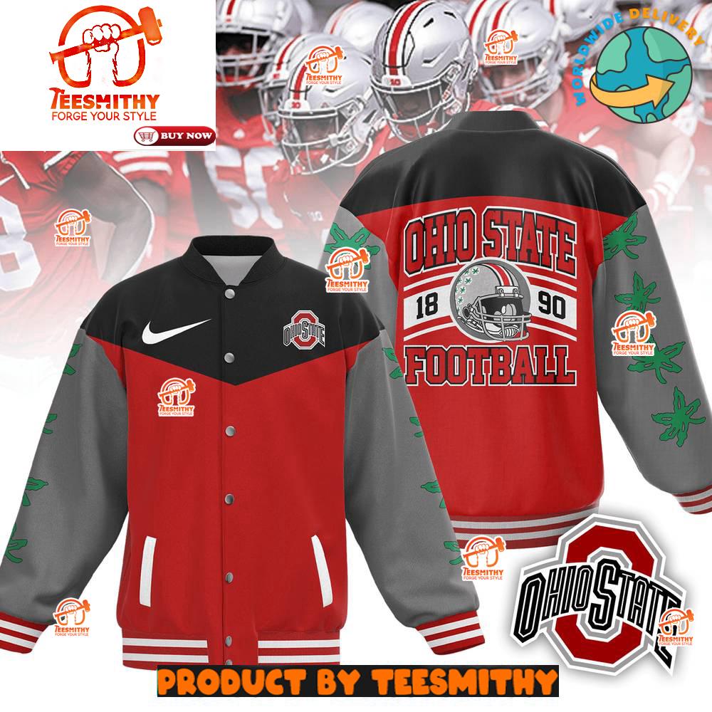 Ohio State Buckeyes Football 2024 Baseball Jacket