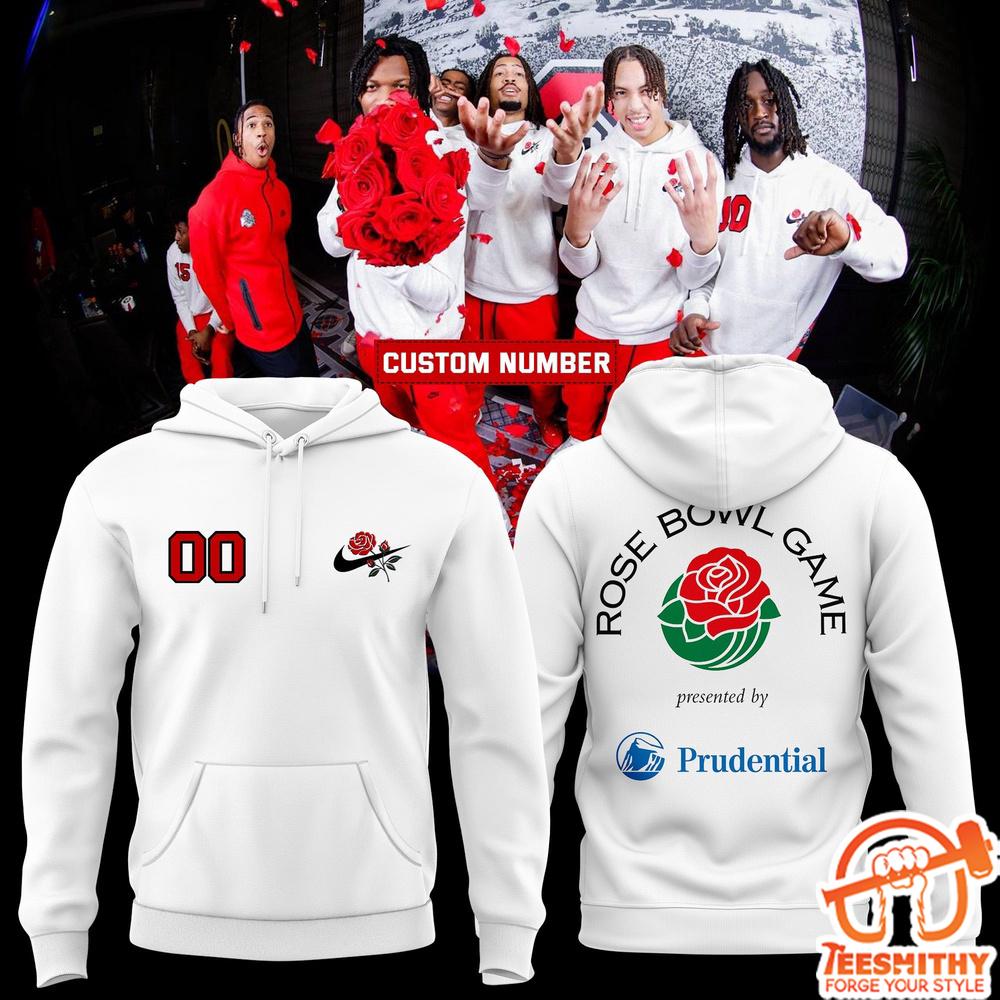 Ohio State Buckeyes Rose Bowl Game 2025 Hoodie