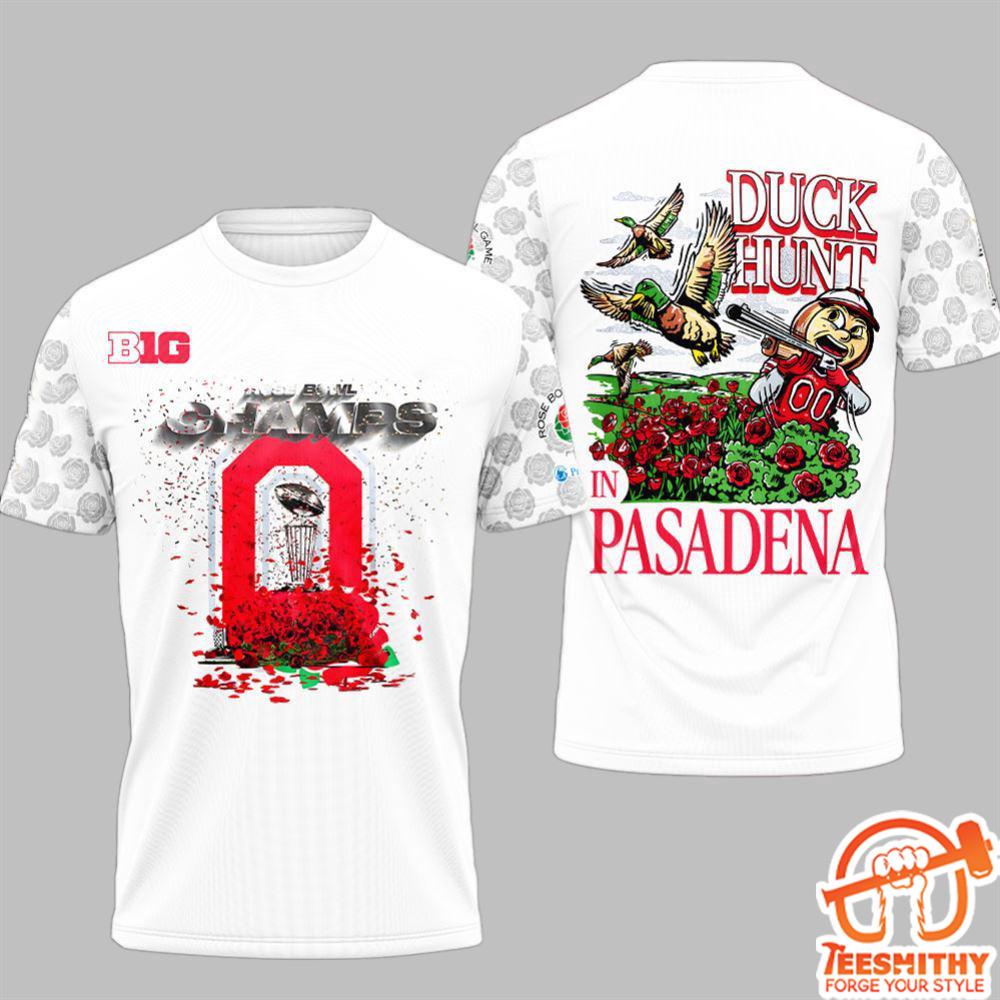 Ohio State Rose Bowl Champs Duck Hunt In Pasadena Shirt