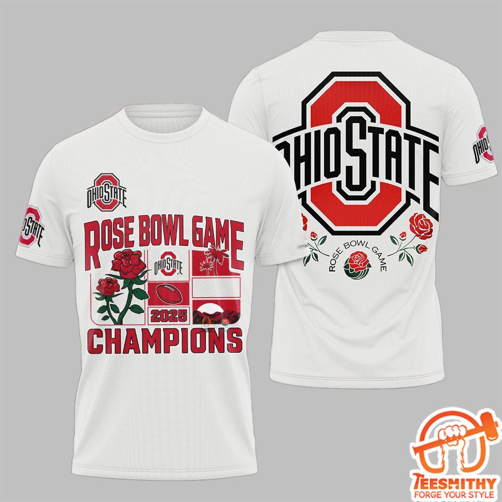 Ohio State Rose Bowl Game 2025 Champions Shirt