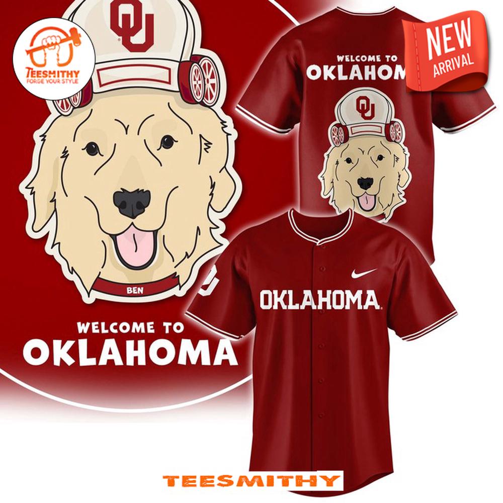 Oklahoma Sooners Boomer Sooner 2024 Limited Edition Baseball Jersey