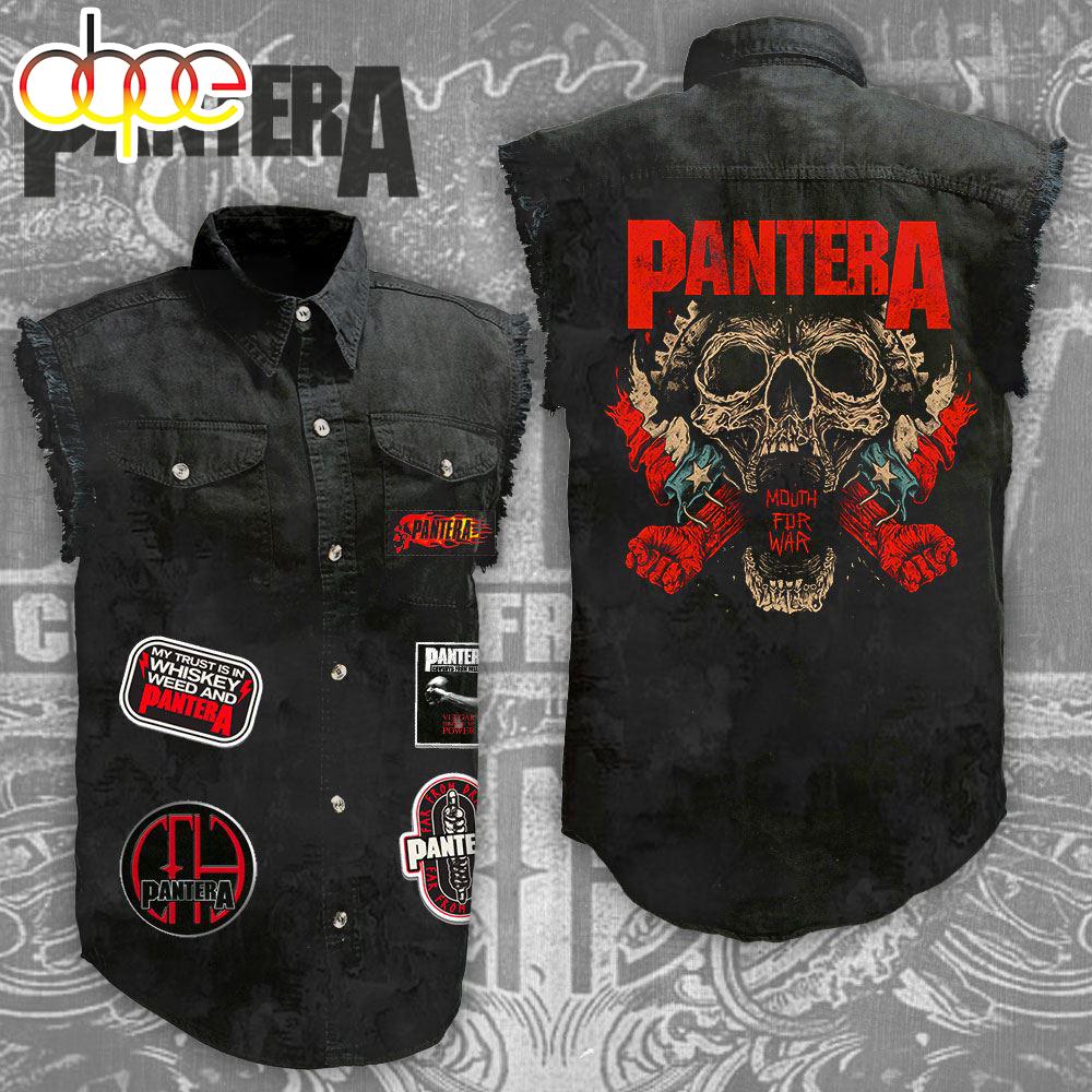 Pantera 3D Lightweight Sleeveless Denim Shirt