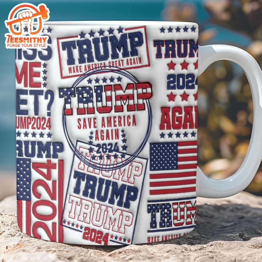 Patriotic Trump 2024 Mug