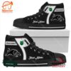 Penrith Panthers NRL Personalized High Top Canvas Shoes