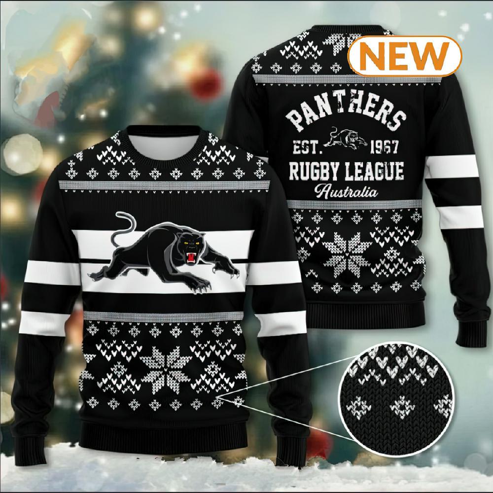 Penrith Panthers Ugly Christmas Sweater Shirt, Sweatshirt