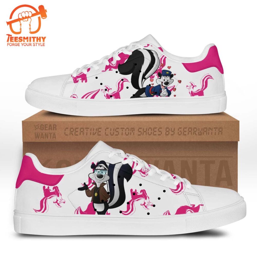 Pepe Le Pew Stan Smith Shoes For Kid