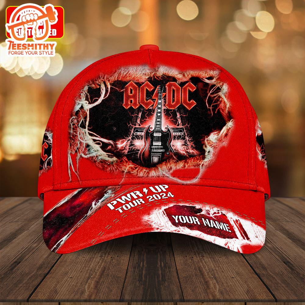 Personalized ACDC Classic Cap 3D Hat Trendding New