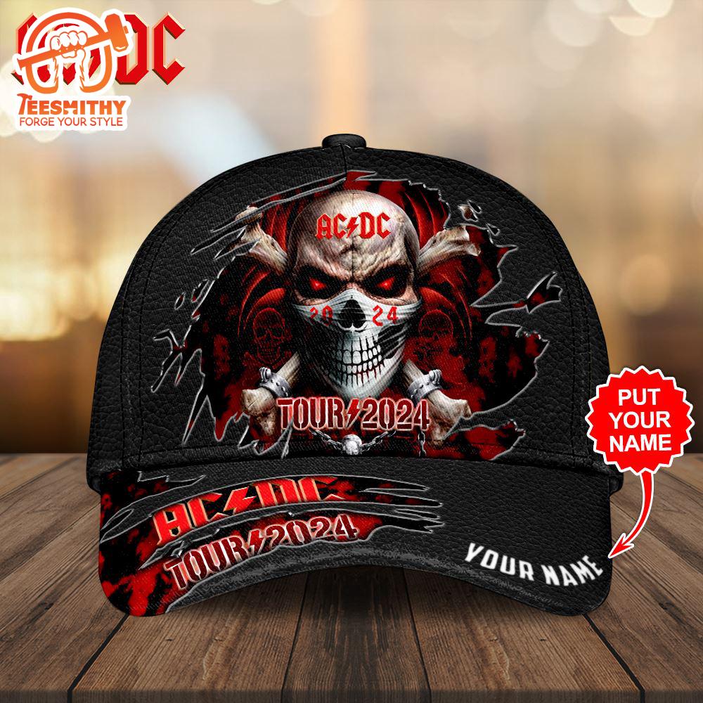 Personalized ACDC Classic Cap Hat 3D For Women And Men