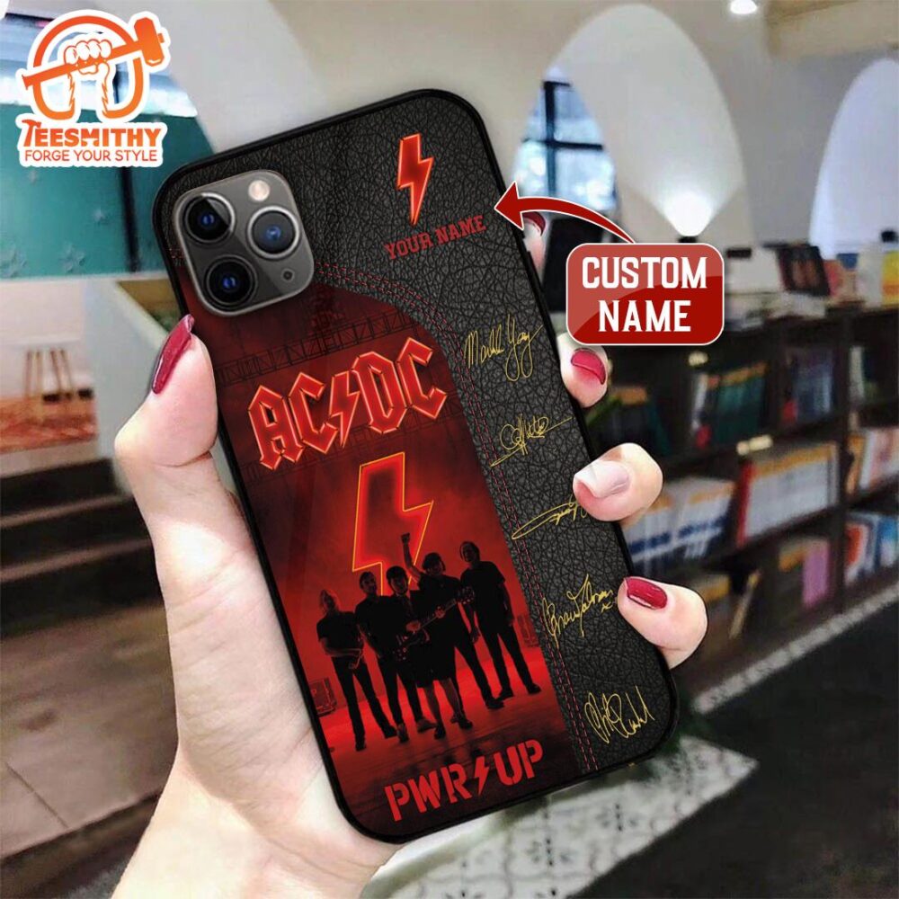 Personalized ACDC Phone Case