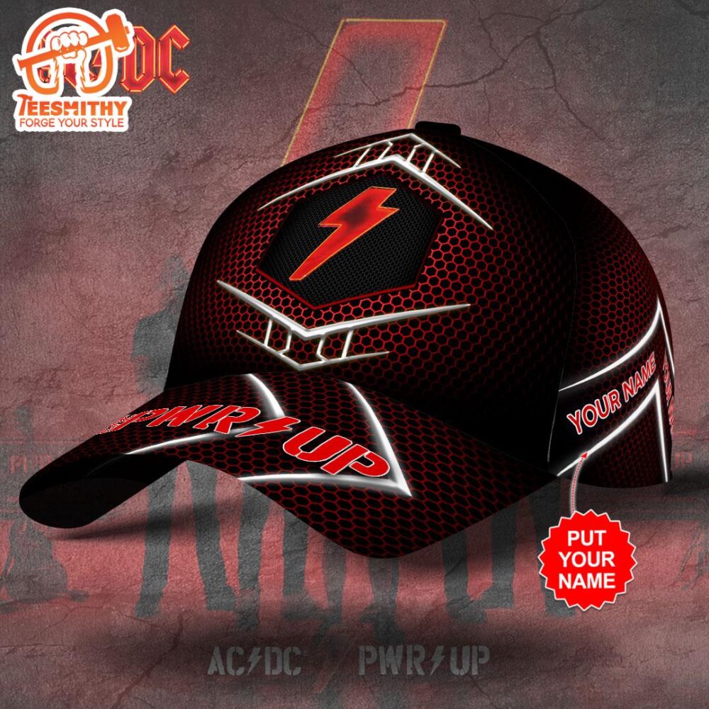 Personalized ACDC PWR UP Classic Cap – Gift For ACDC Lovers