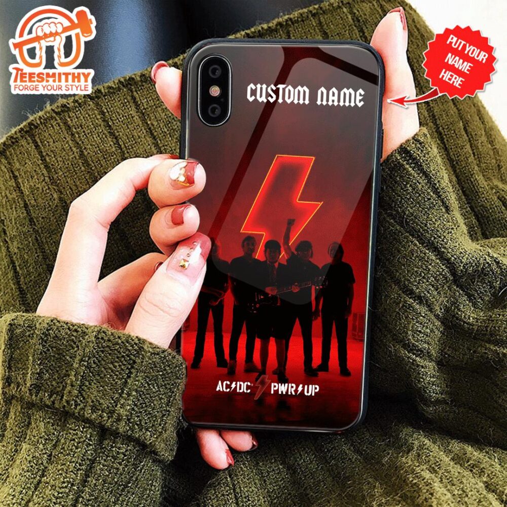 Personalized ACDC PWR UP Phone Case