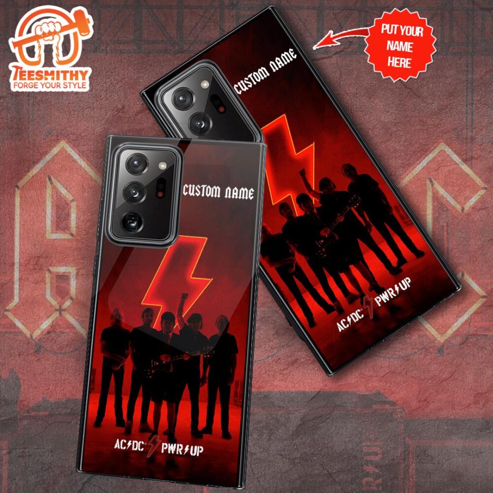 Personalized ACDC PWR UP Phone Case