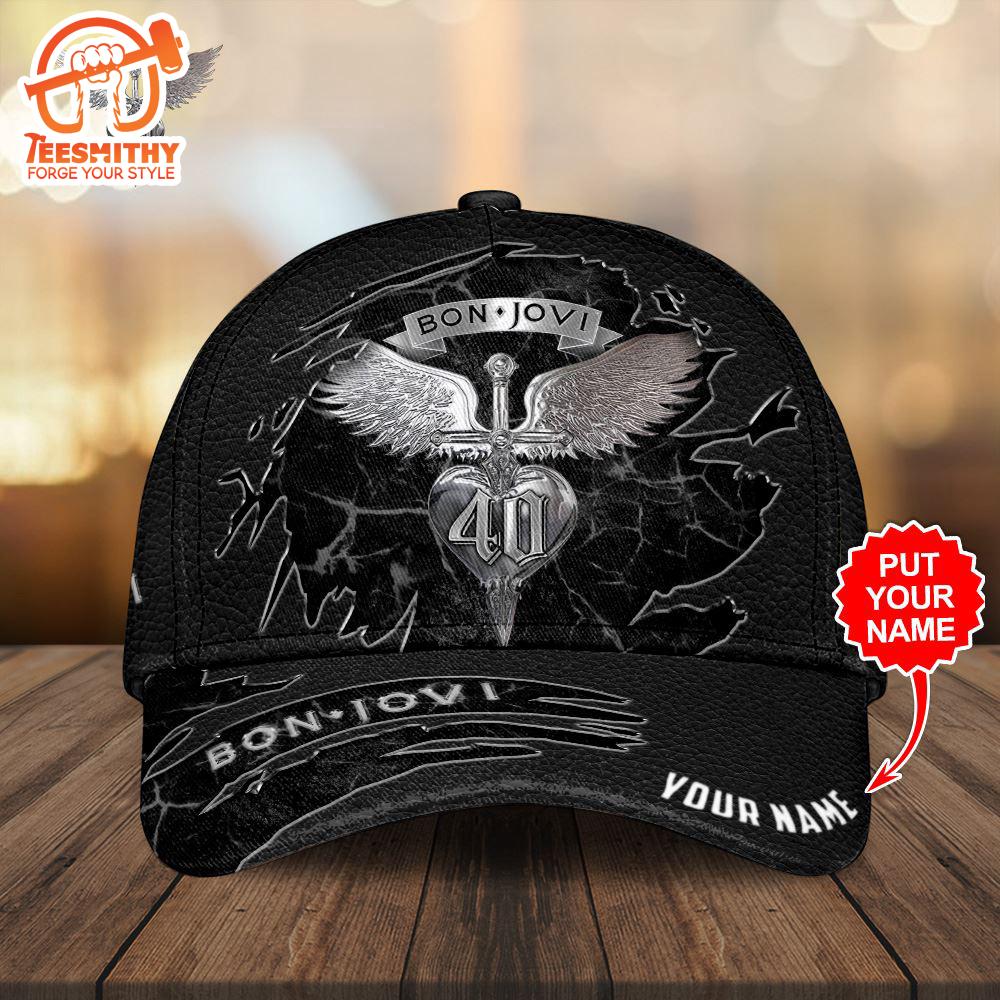 Personalized Bon Jovi Classic Cap Gift Christmas For Fans