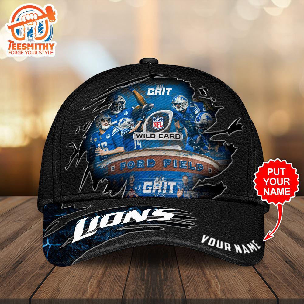 Personalized Detroit Lions Classic Cap Hat 3D For Women And Men