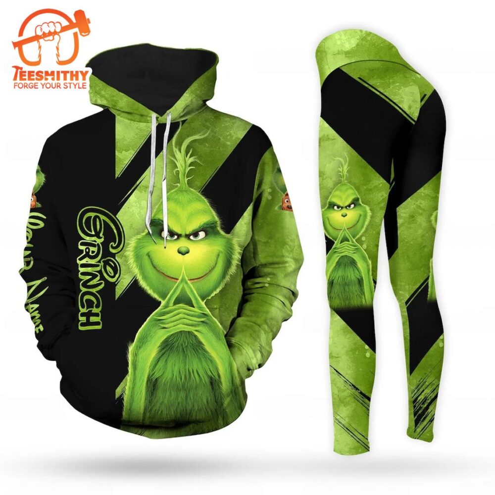 Personalized Grinch Lover Hoodie and Leggings