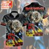 Personalized Iron Maiden Beast Tropical Short Sleeve Aloha Shirt