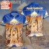 Personalized Iron Maiden Powerslave Pharaoh Short Sleeve Aloha Shirt