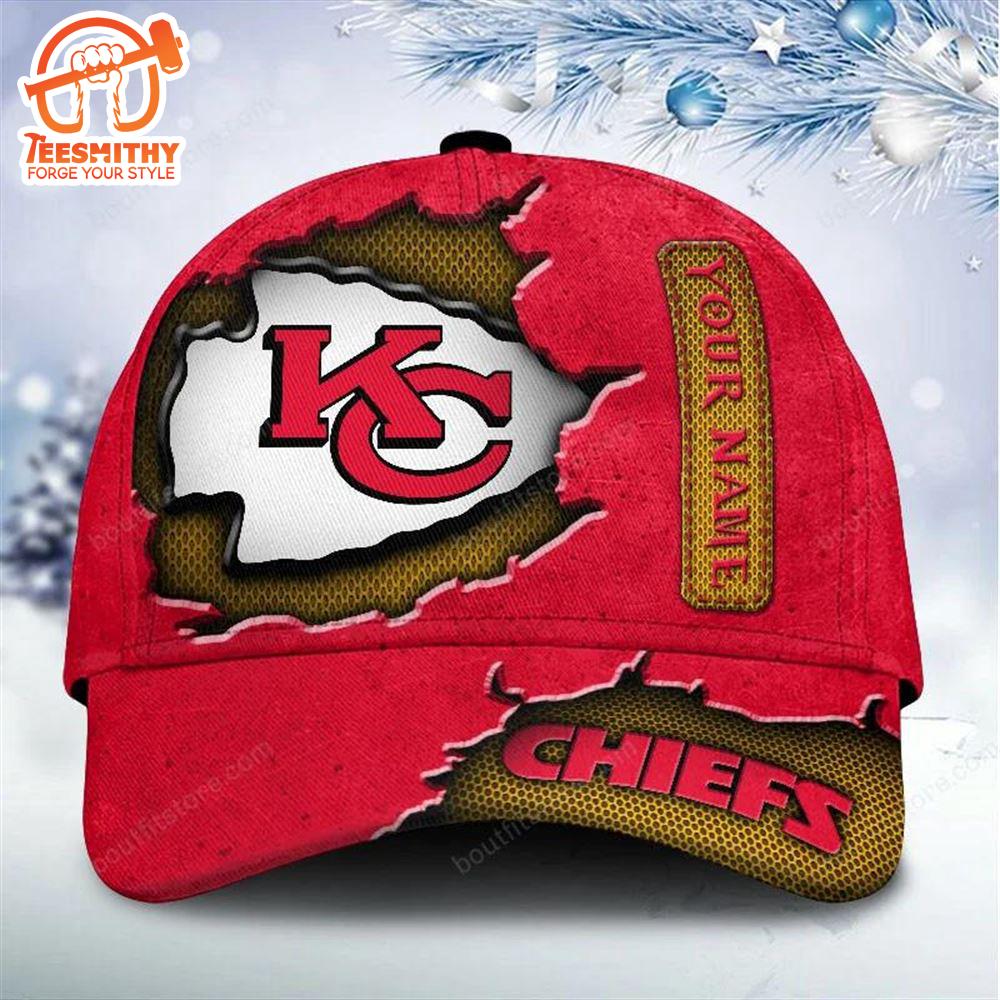 Personalized Kansas City Chiefs Classic Cap 3D Hat Trendding New