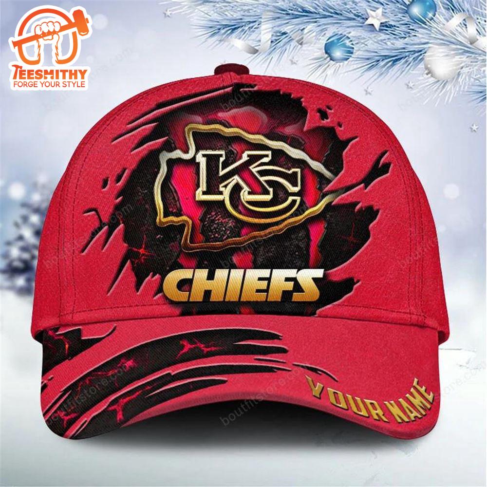 Personalized Kansas City Chiefs Classic Cap Hat 3D For Women And Men