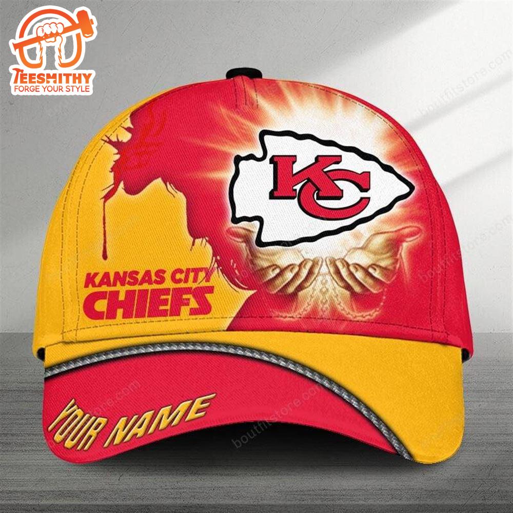 Personalized Kansas City Chiefs Merry Christmas 3D Cap Hat Gift For Fans