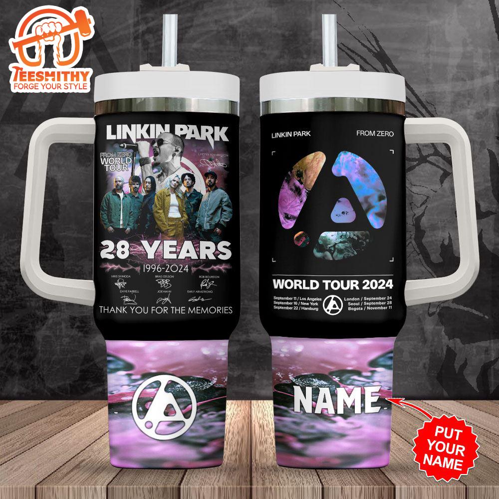 Personalized Linkin Park 40oz Stanley Tumbler For Fan Gift Christmas