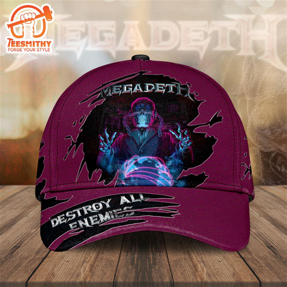 Personalized Megadeth Band Classic Cap Hat 3D For Women And Men