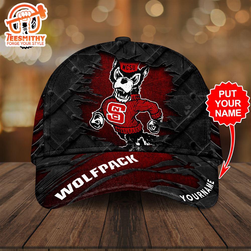 Personalized NC State Wolfpack Men’s Basketball Classic Cap 3D Hat Trendding New