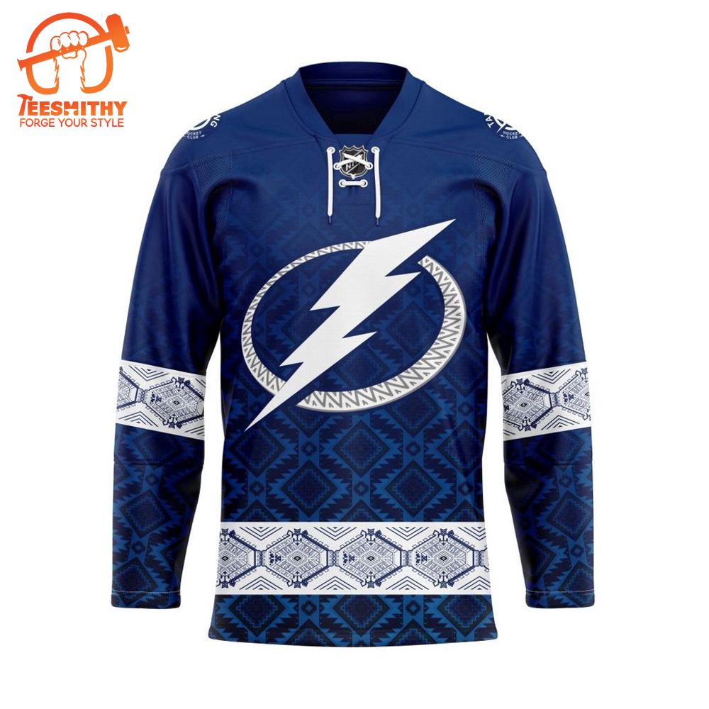 Personalized NHL Tampa Bay Lightning Native Hockey Jersey Design 2024