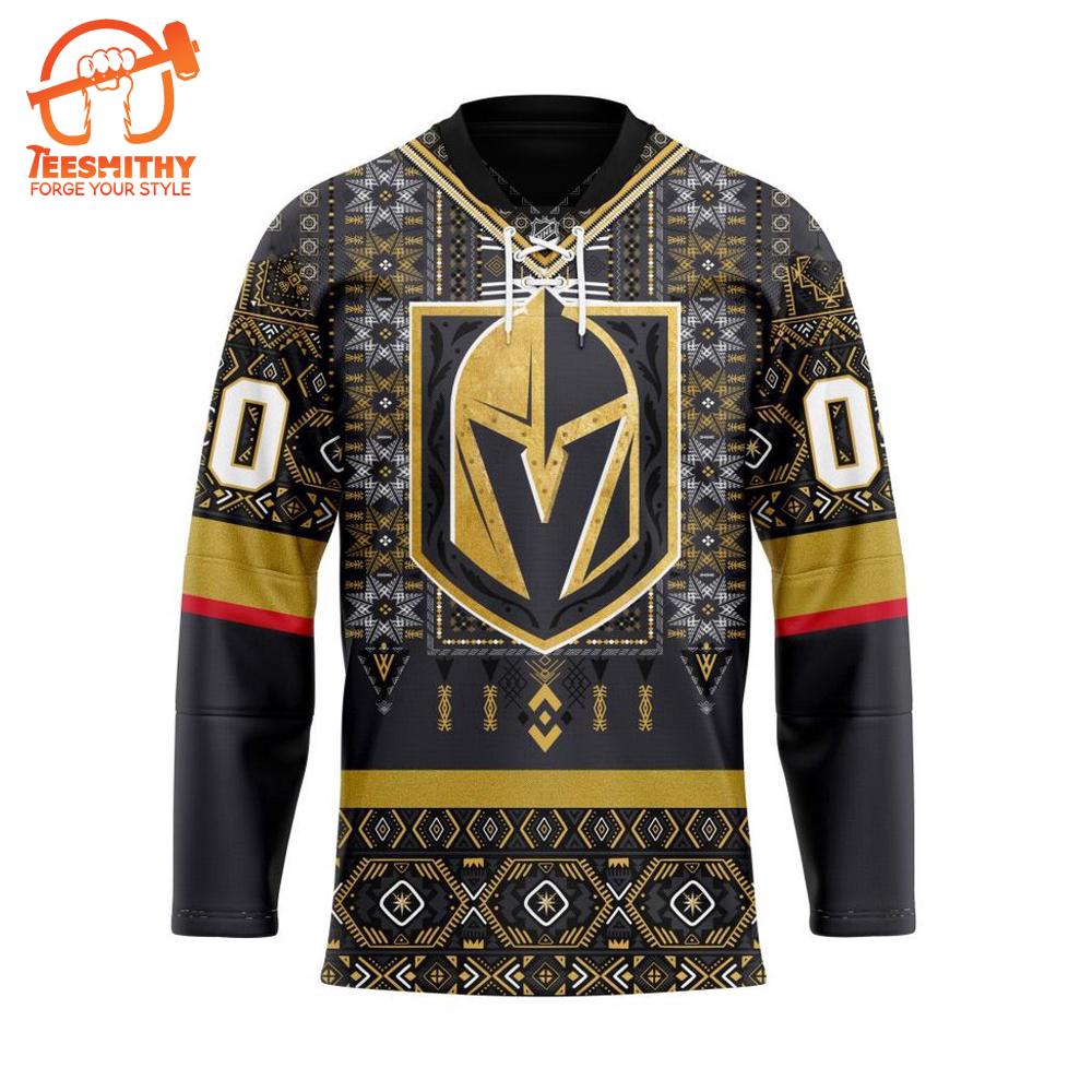 Personalized NHL Vegas Golden Knights Native Hockey Jersey Design 2024