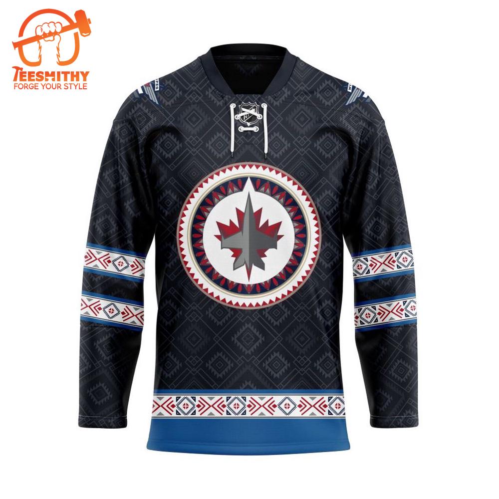 Personalized NHL Winnipeg Jets Native Hockey Jersey Design 2024