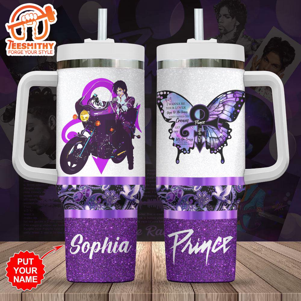 Personalized Prince 40oz Stanley Tumbler For Fan Gift Christmas