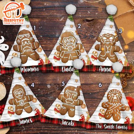 Personalized Star Wars Gingerbread Christmas Santa Hat