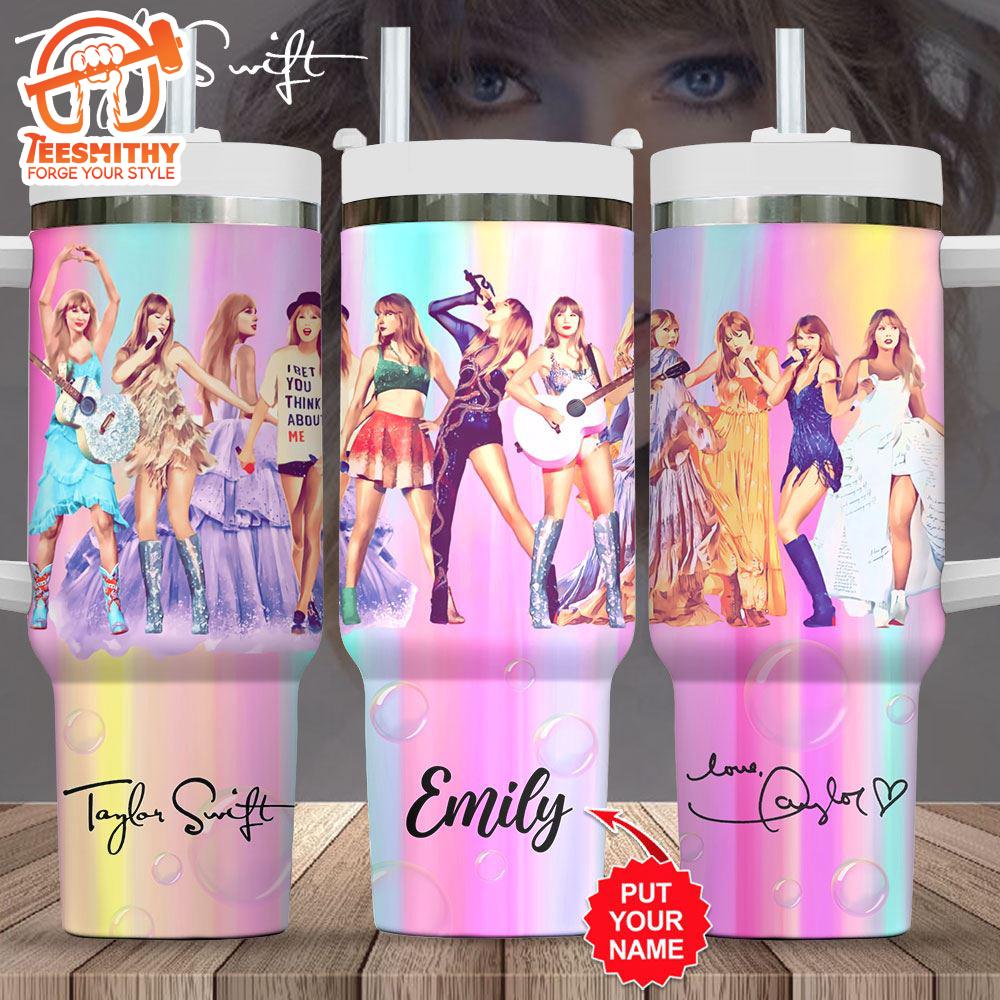 Personalized Taylor Swift 40oz Stanley Tumbler For Fan Gift Christmas