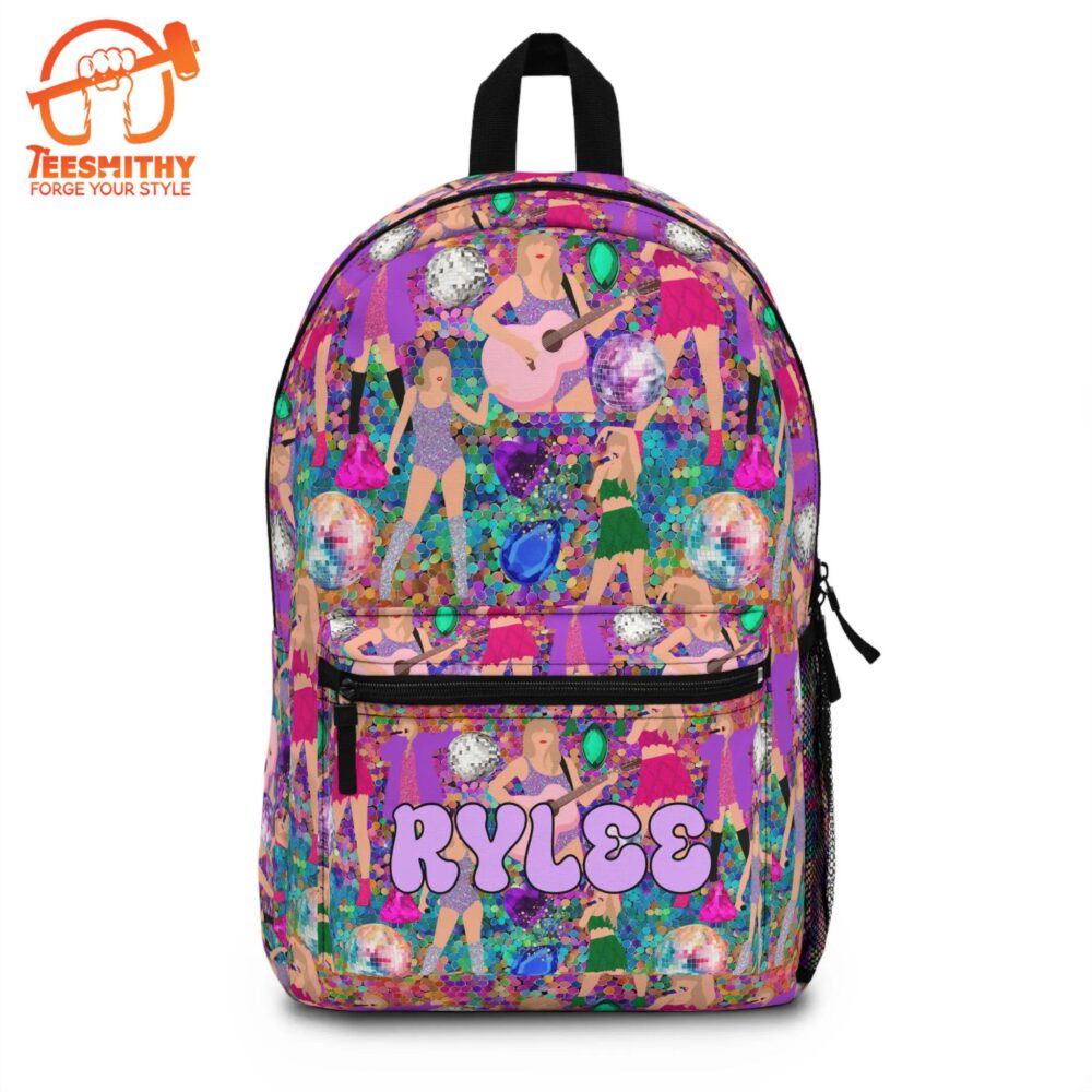 Personalized Taylor Swift Backpack, Era Shimmer Backpack