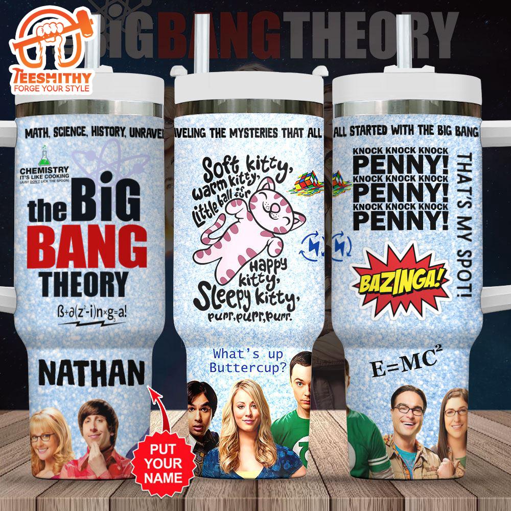 Personalized The Big Bang Theory 40oz Stanley Tumbler For Fan Gift Christmas