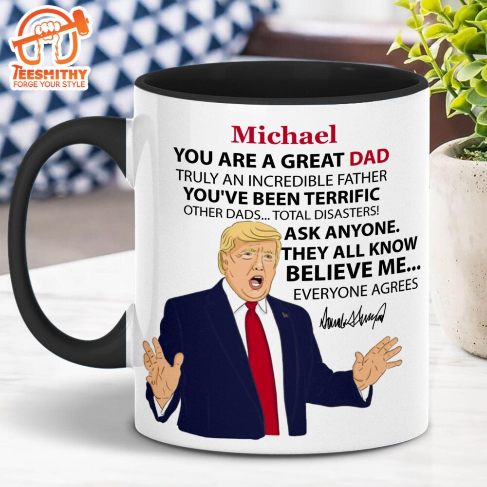 Personalized Title And Name You Are Great Mug, Great Father’s Day Mug