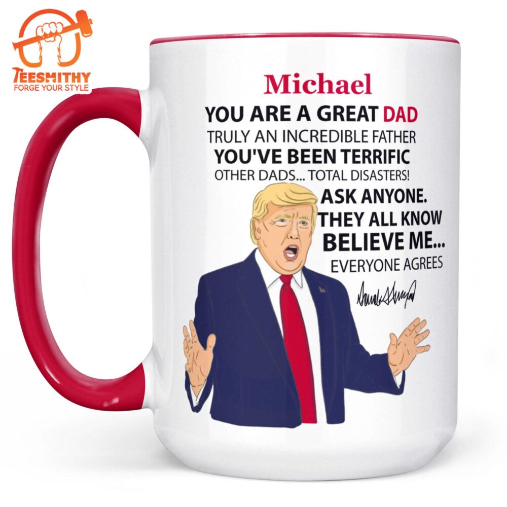 Personalized Title And Name You Are Great Mug, Great Father’s Day Mug