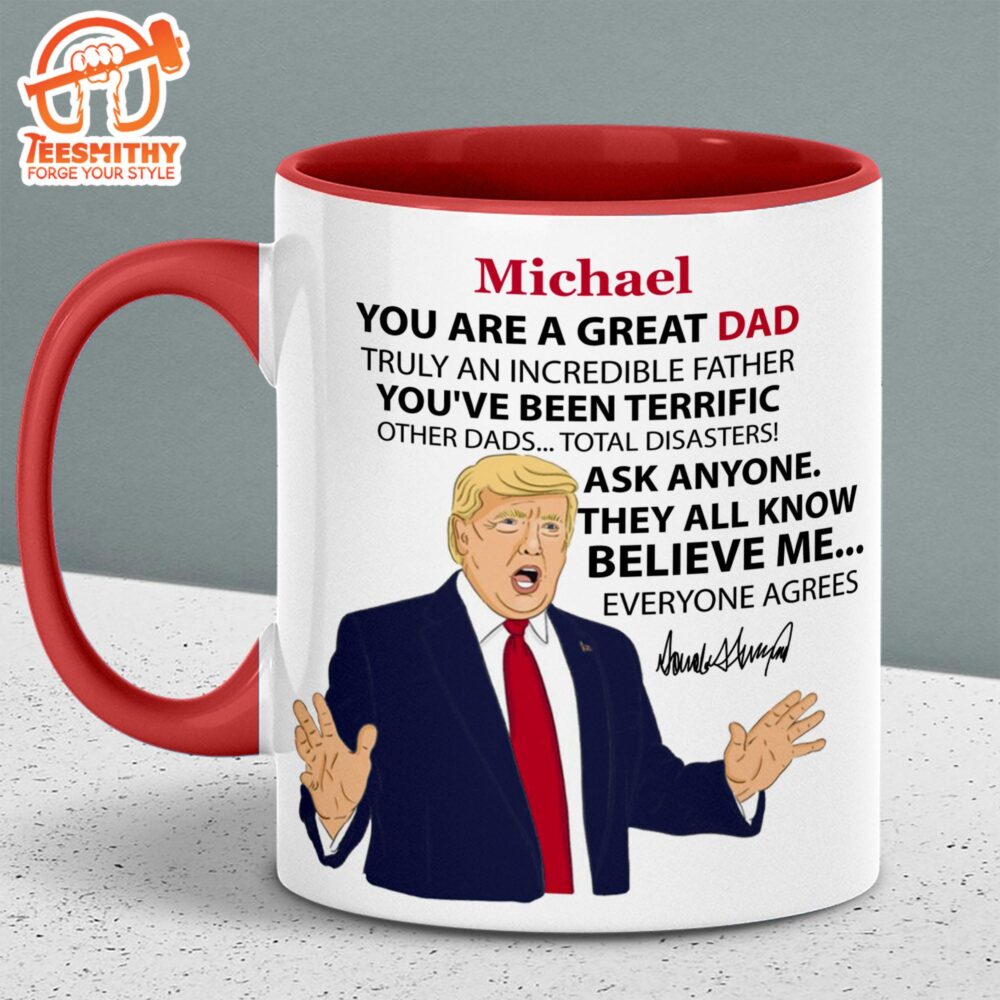 Personalized Title And Name You Are Great Mug, Great Father’s Day Mug