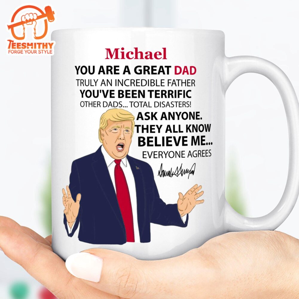 Personalized Title And Name You Are Great Mug, Great Father’s Day Mug