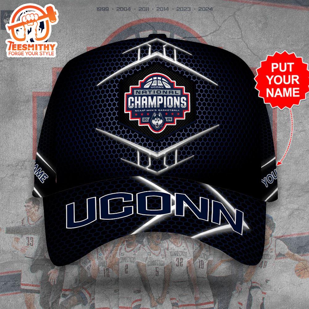 Personalized UConn Huskies Men’s Basketball Classic Cap Hat 3D For Women And Men