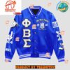 Phi Beta Sigma 2025 Personalized Baseball Jacket