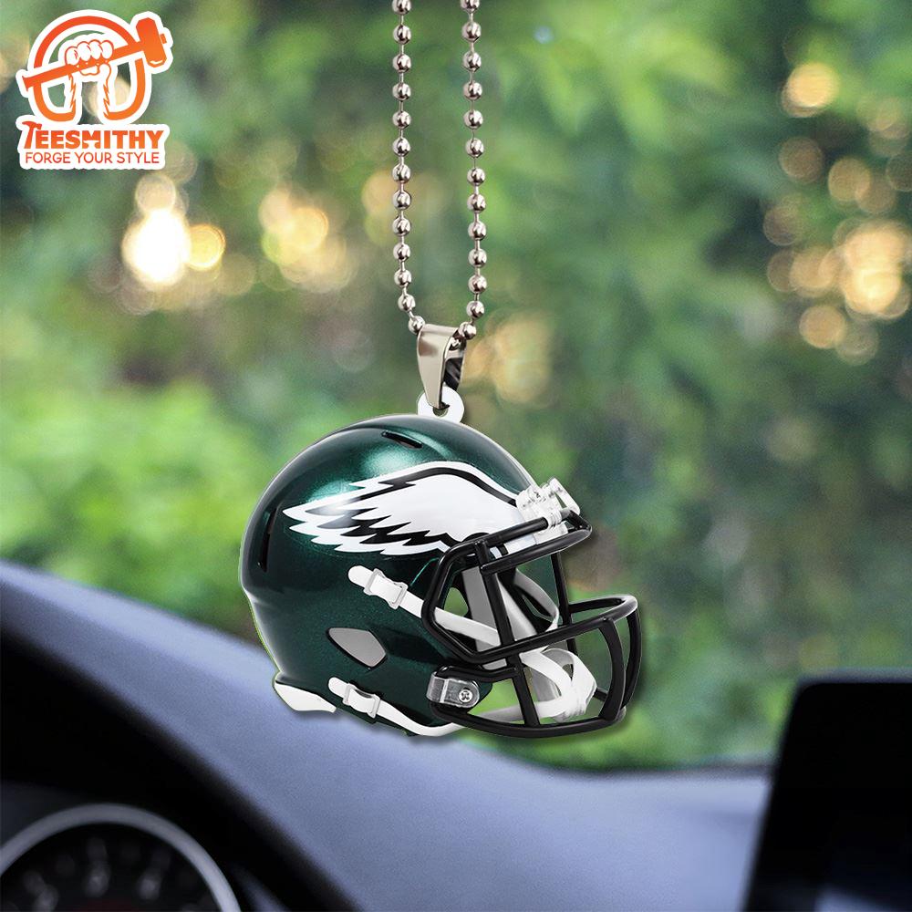 Philadelphia Eagles Custom Shape 2-sided Acrylic Car Ornament Gift For Xmas