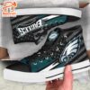 Philadelphia Eagles High Top Shoes Custom American Flag Sneakers