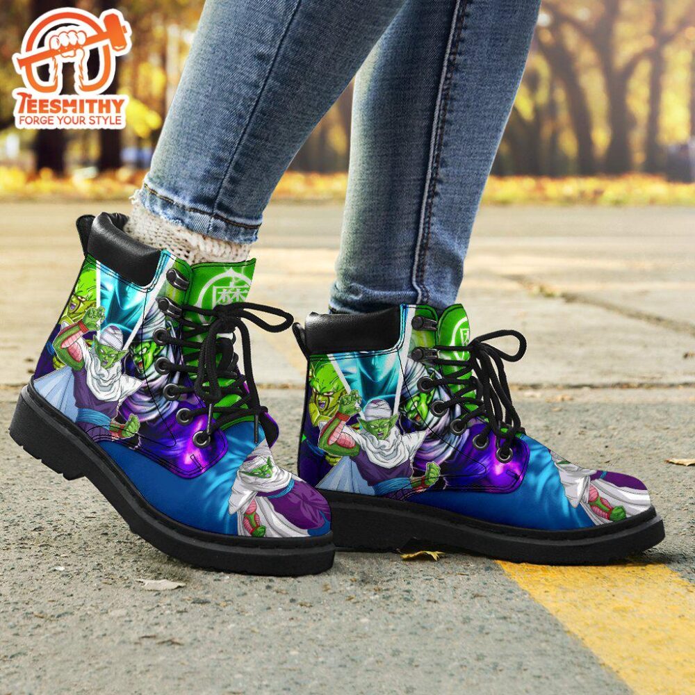 Piccolo Dragon Ball Boots Timbs Custom Anime Shoes Fan Gift