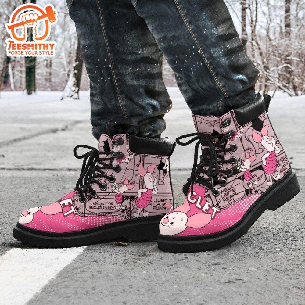 Piglet Boots Shoes Winnie The Pooh Idea Gift For Fan