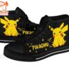 Pikachu High Top Shoes Custom Pokemon Sneakers