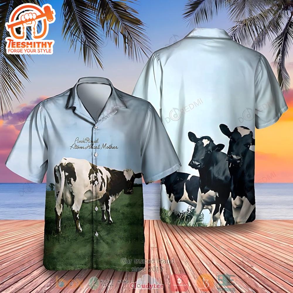 Pink Floyd Band Atom Heart Mother Album Hawaiian Shirt